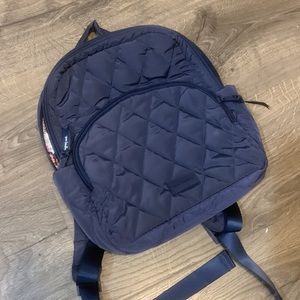 Vera Bradley Essential Compact backpack, Navy microfiber